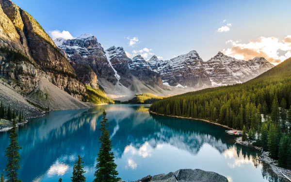 nature Moraine Lake HD Desktop Wallpaper | Background Image
