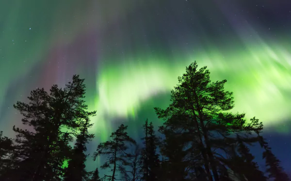 nature aurora borealis HD Desktop Wallpaper | Background Image