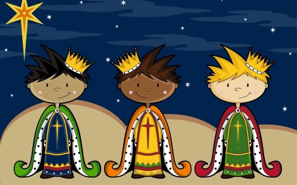 Holiday Christmas The Three Wise Men HD Wallpaper | Background Image