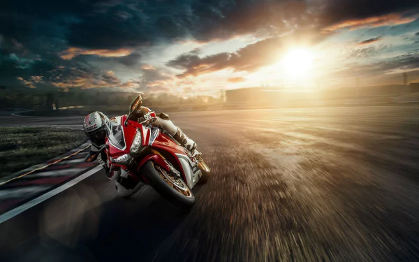Honda bike motorcycle motorcycle racing Sports HD Desktop Wallpaper | Background Image