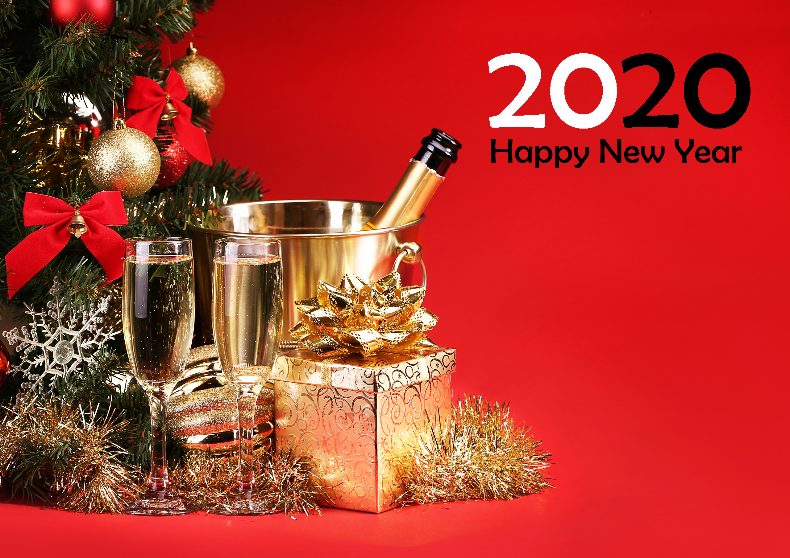 Holiday New Year 2020 HD Wallpaper | Background Image