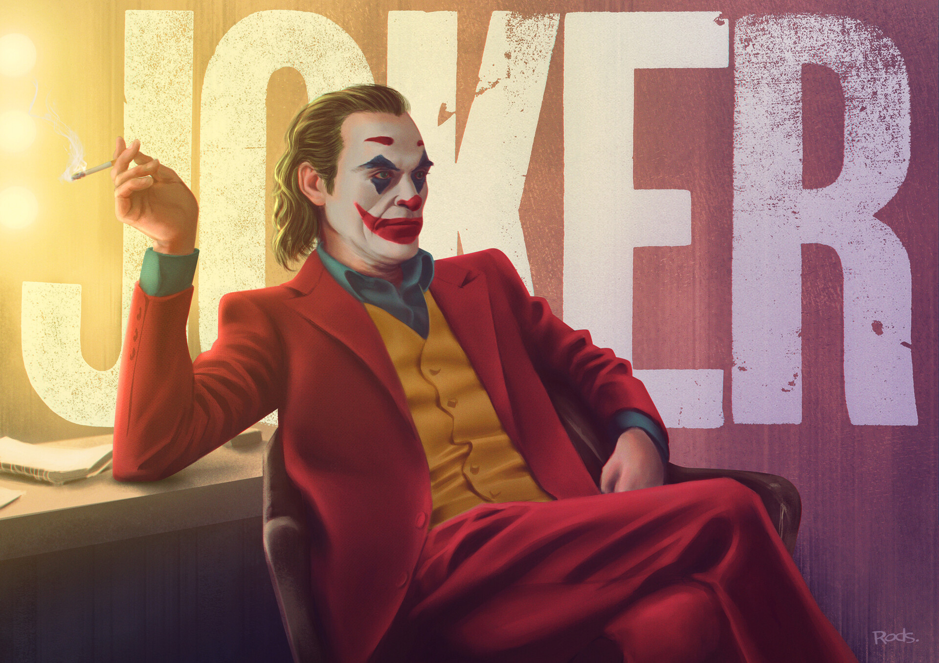 Joker HD Wallpaper by Rod Rods