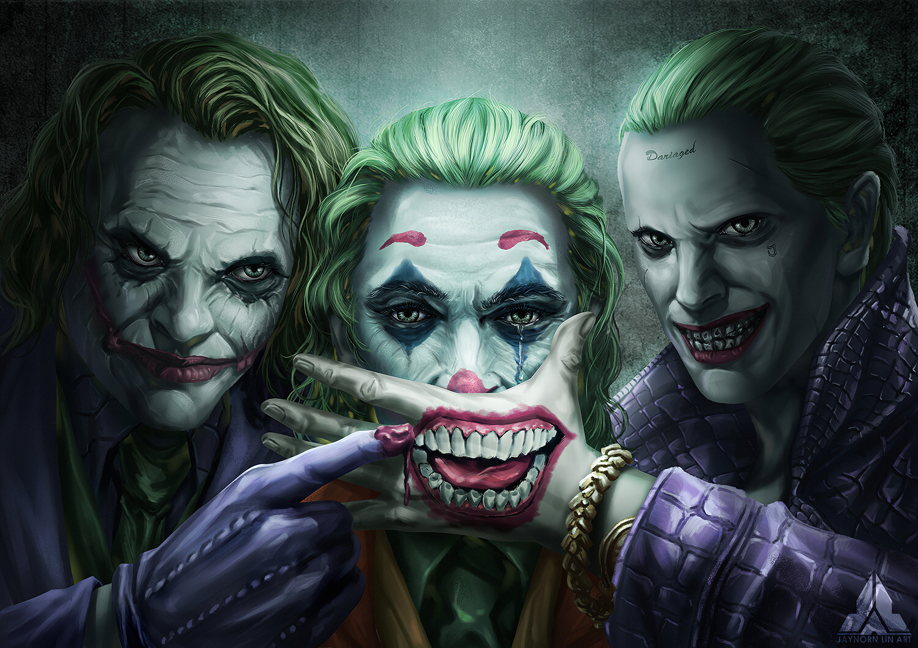Comics Joker HD Wallpaper by Jaynorn Lin