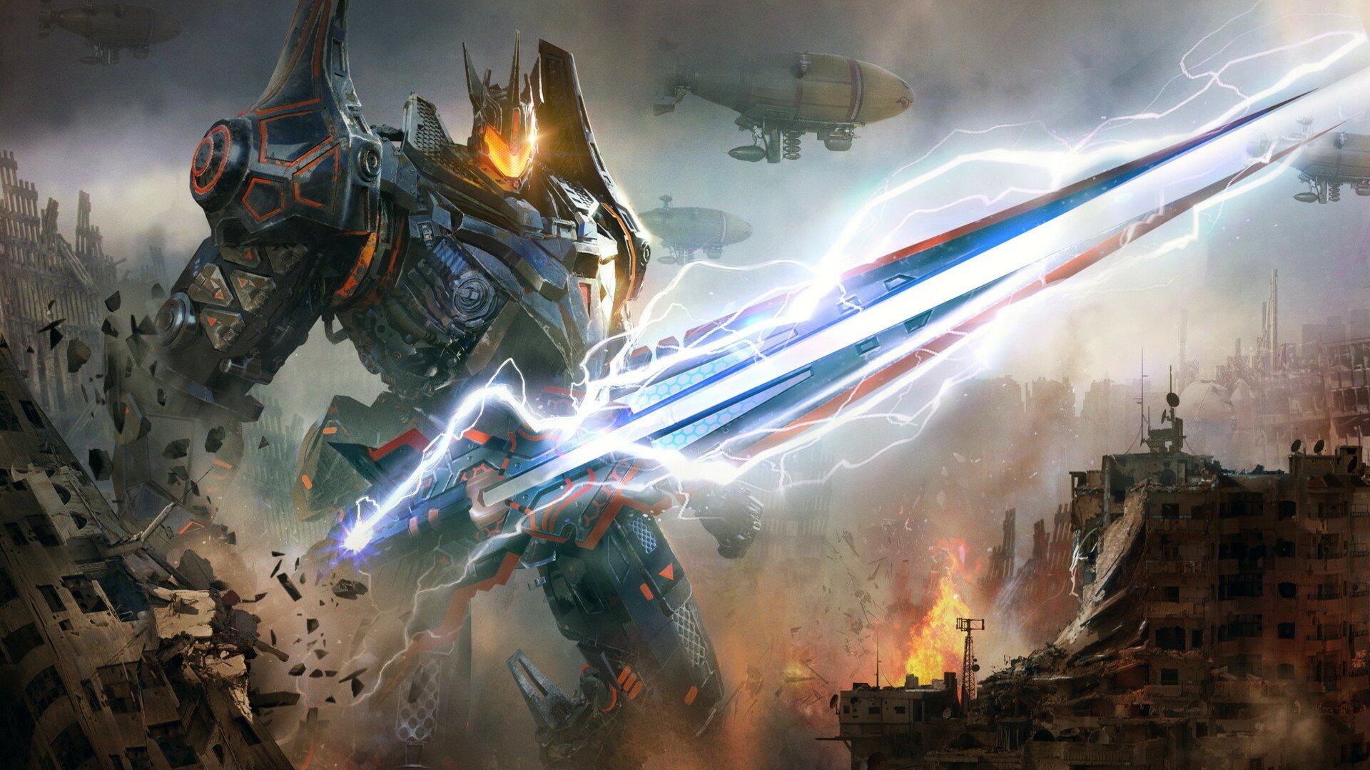 Download Mecha Sci Fi Mech HD Wallpaper By Min Guen