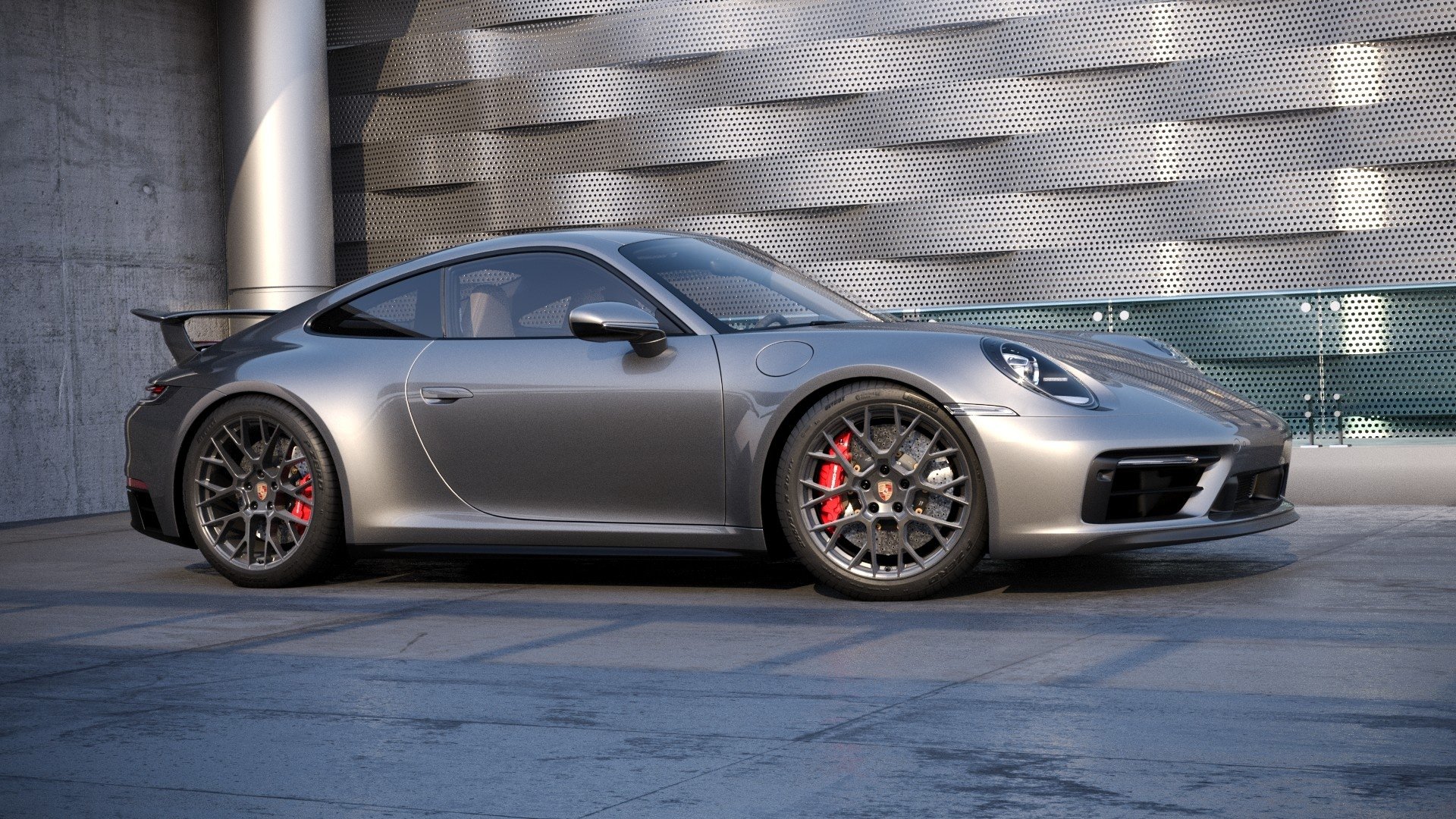 Download Silver Car Car Porsche 911 Porsche Vehicle Porsche 911 Carrera HD Wallpaper by Russ Schwenkler