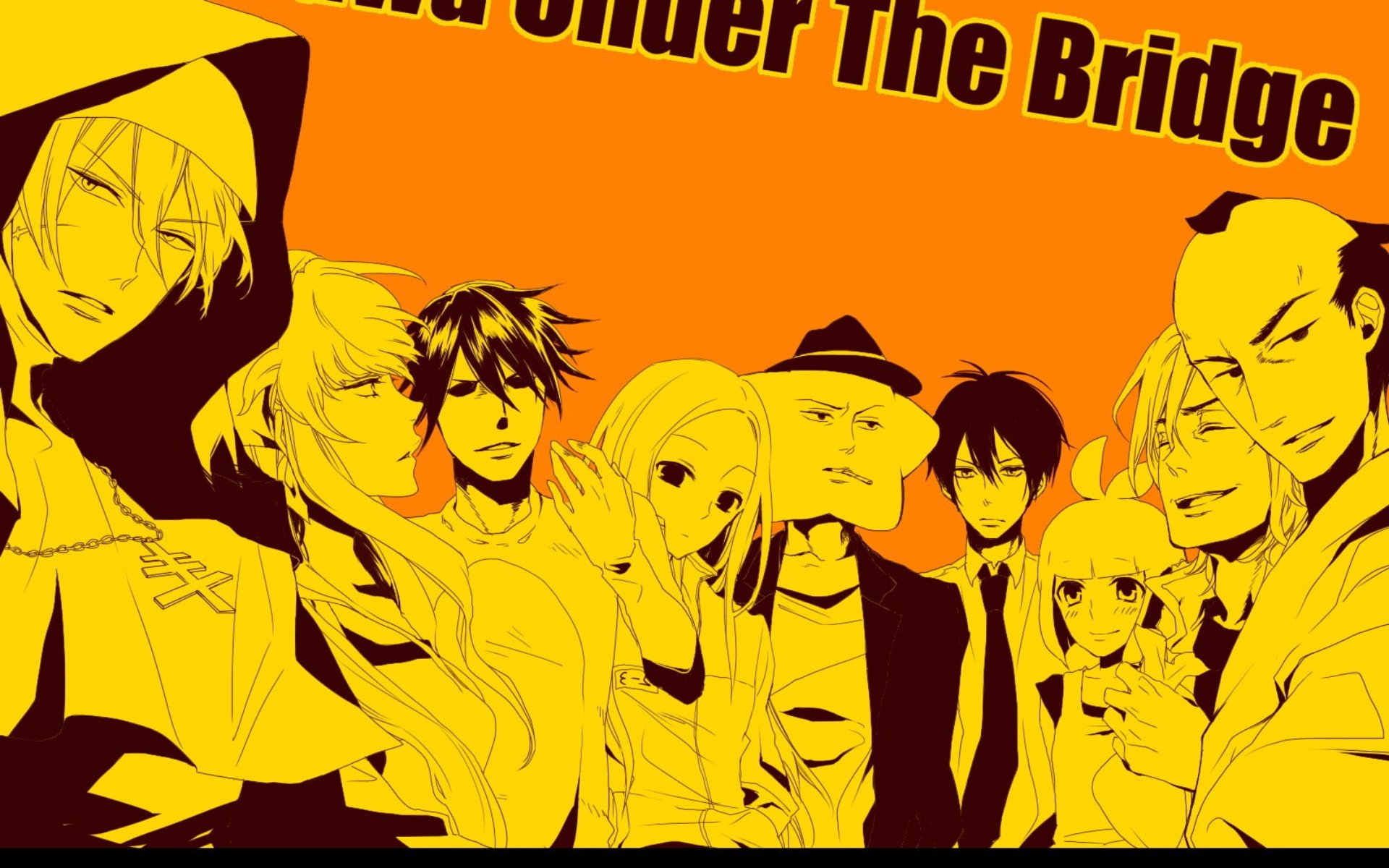 Download Last Samurai (Arakawa Under The Bridge) Toru Shirai P-ko (Arakawa Under The Bridge) Kou Ichinomiya Hoshi (Arakawa Under The Bridge) Nino (Arakawa Under The Bridge) Village Chief (Arakawa Under The Bridge) Maria (Arakawa Under The Bridge) Sister (Arakawa Under The Bridge) Anime Arakawa Under The Bridge HD Wallpaper