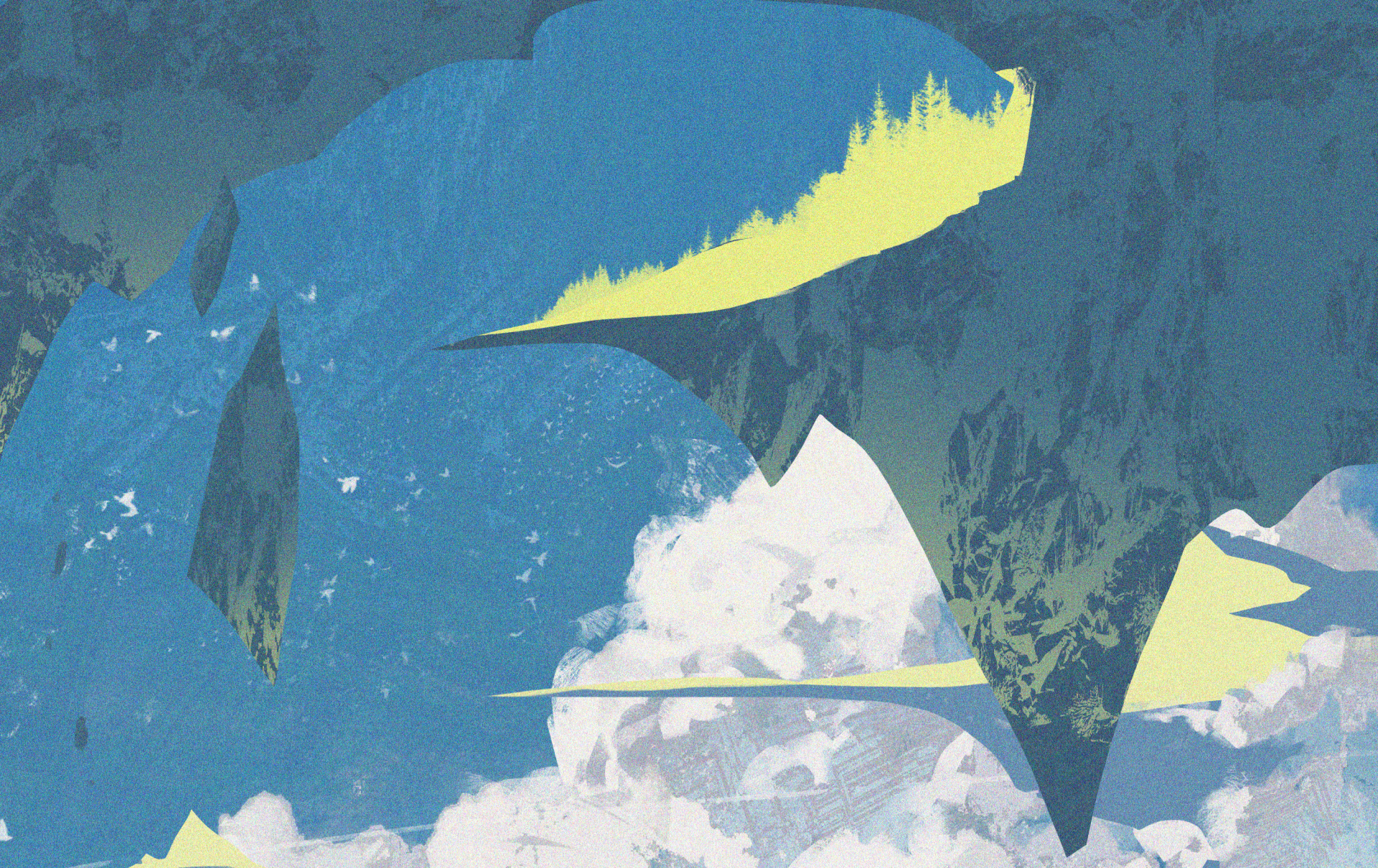 Download Floating Island Anime Original HD Wallpaper by あすてろid