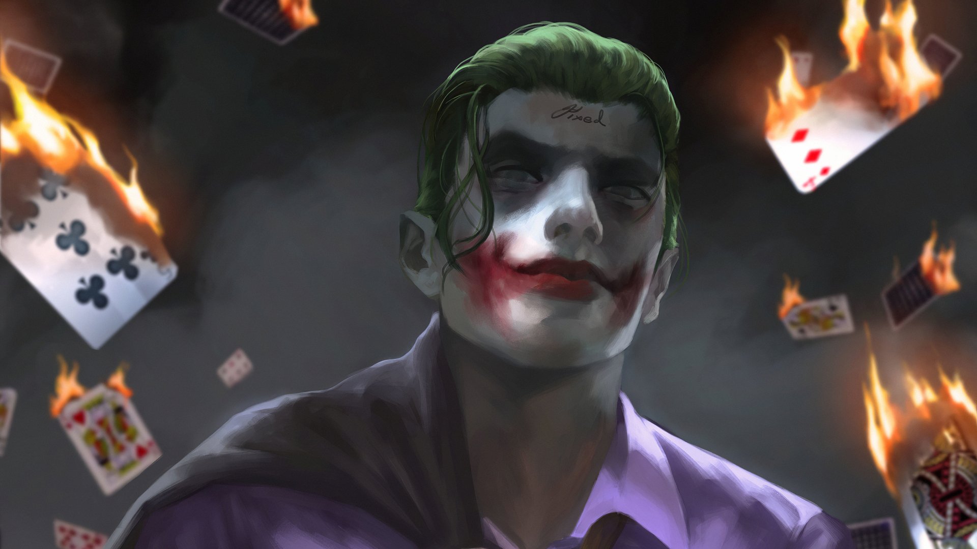 Download DC Comics Comic Joker 4k Ultra HD Wallpaper by Johnathan Chong