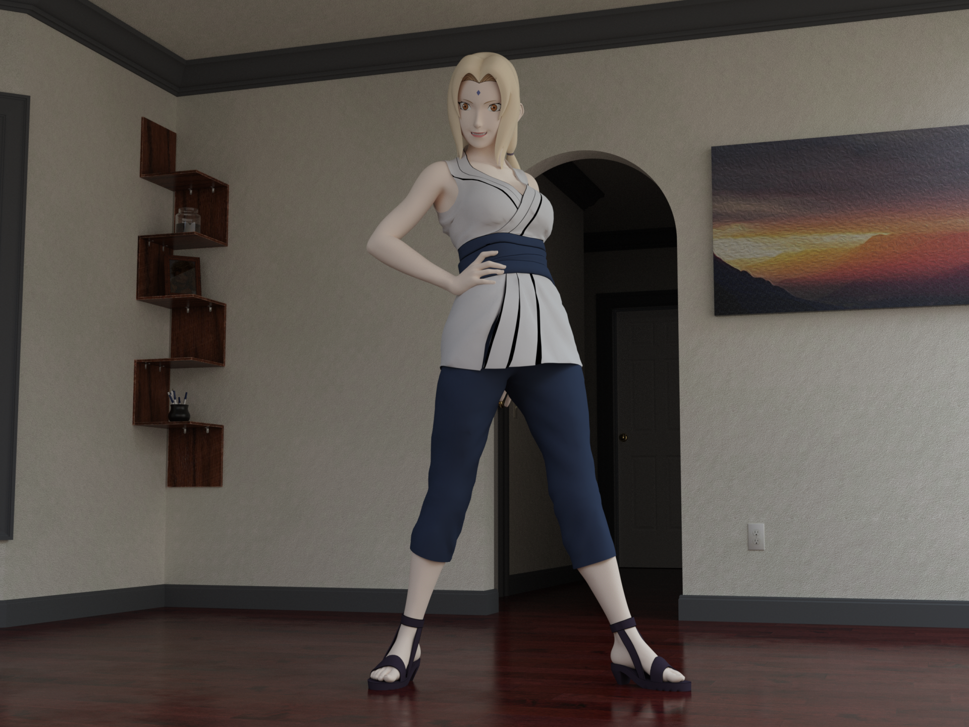 Download Tsunade (Naruto) Anime Naruto HD Wallpaper by Shinteo