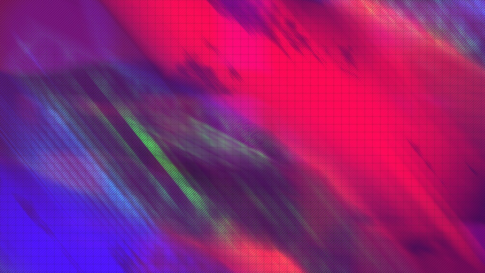 Vibrant retro Outrun abstract square 4K Ultra HD PC desktop wallpaper: neon pink, purple and blue streaks over a subtle grid texture.