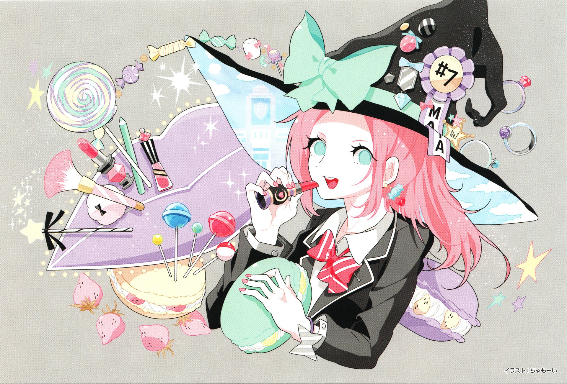 Download Maria Sarushima Anime Yamada-kun And The Seven Witches HD Wallpaper