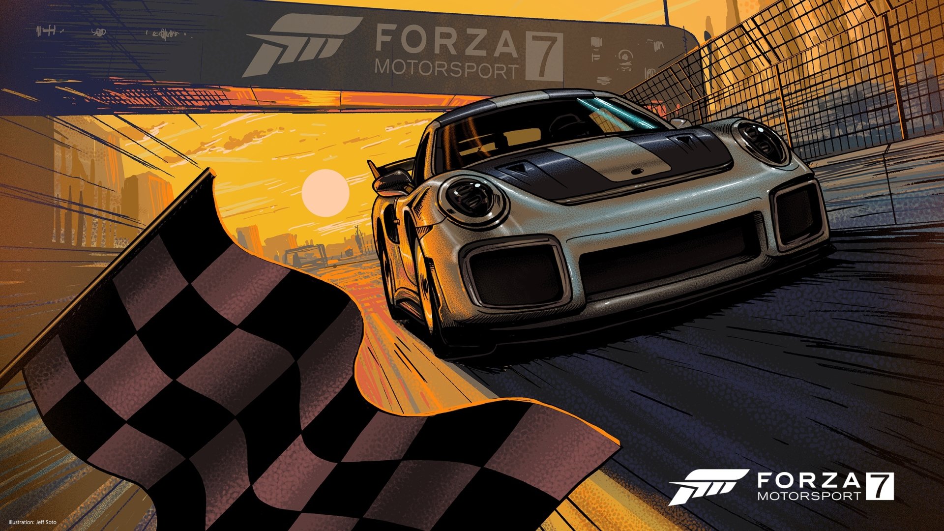 Download Porsche 911 Forza Motorsport Video Game Forza Motorsport 7 HD Wallpaper