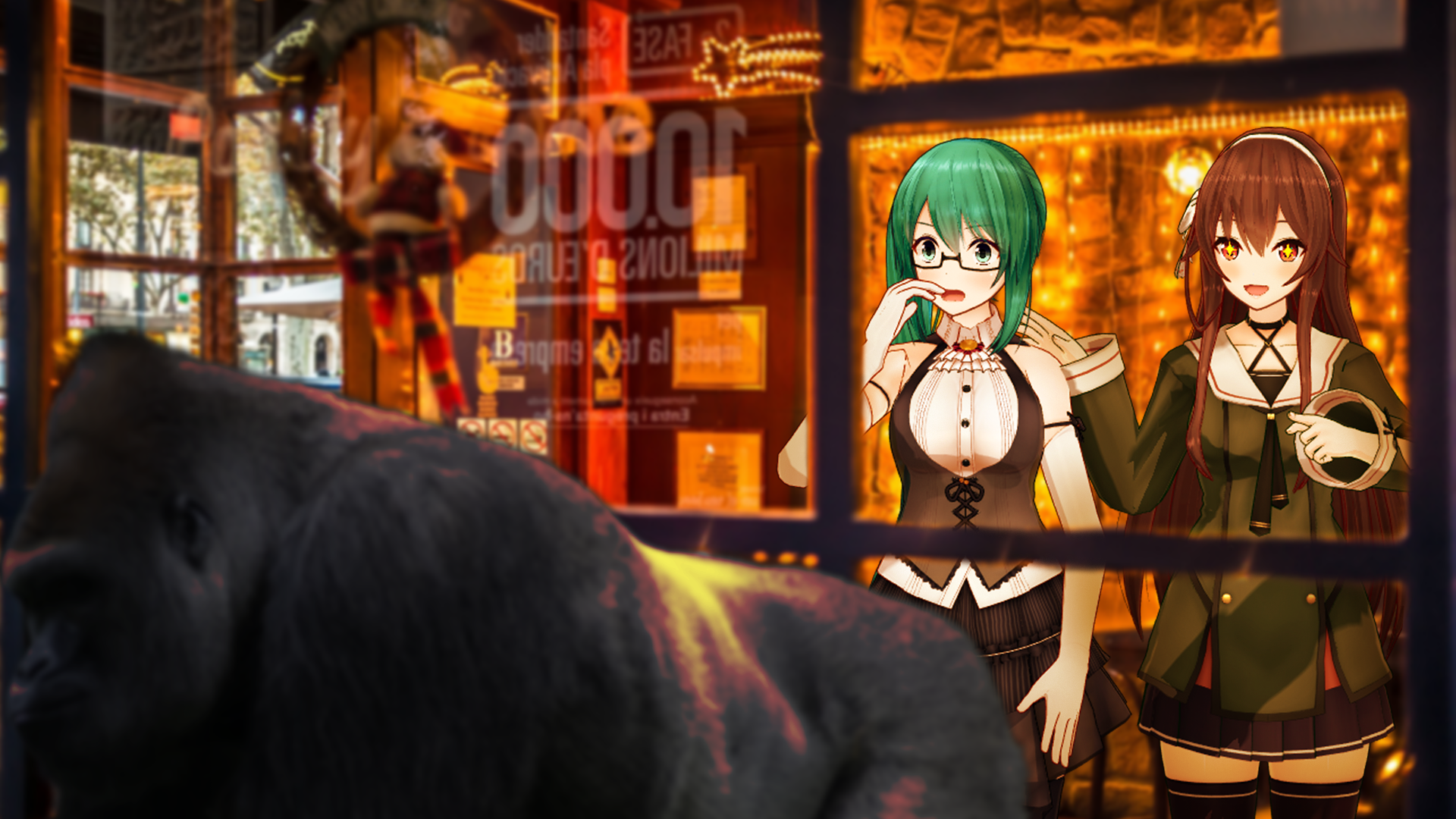 Download Suzu Kagura Natori Yaezawa Anime Virtual Youtuber HD Wallpaper by jieno