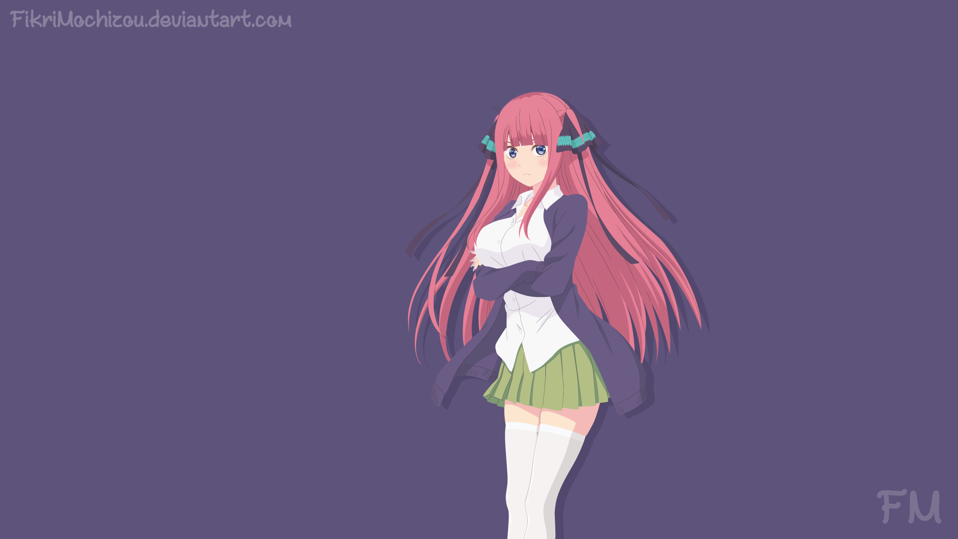 Download Nino Nakano Anime The Quintessential Quintuplets 4k Ultra HD Wallpaper by Muhammad FIkri