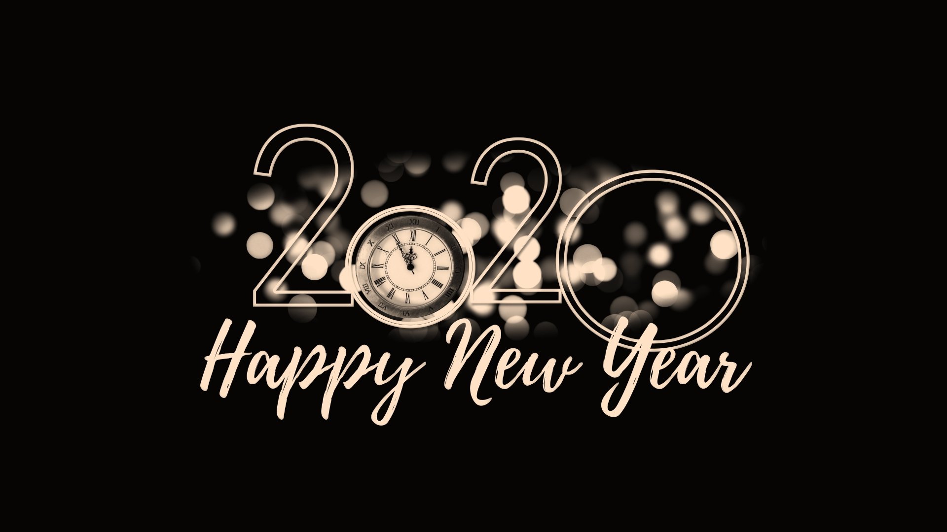 Download Happy New Year New Year Holiday New Year 2020 8k Ultra HD Wallpaper