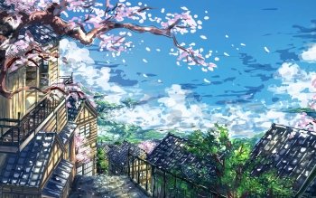 Anime Village HD Wallpaper, 58% OFF www.pinnaxis