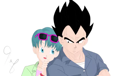  Vegeta and Bulma
