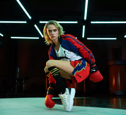  Cara Delevingne for PUMA x BALMAIN