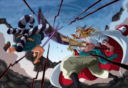 Kozuki Oden Edward Newgate Anime One Piece HD Desktop Wallpaper | Background Image