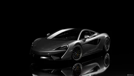 silver car supercar car McLaren vehicle McLaren 570S HD Desktop Wallpaper | Background Image