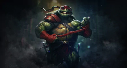 Raphael (TMNT) Comic Teenage Mutant Ninja Turtles HD Desktop Wallpaper | Background Image