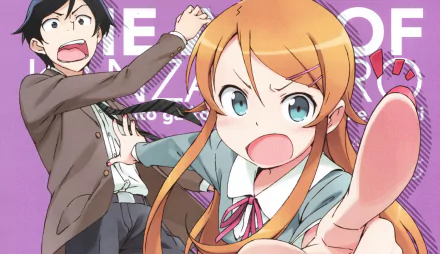 Kirino Kousaka Kyōsuke Kōsaka Anime Oreimo HD Desktop Wallpaper | Background Image