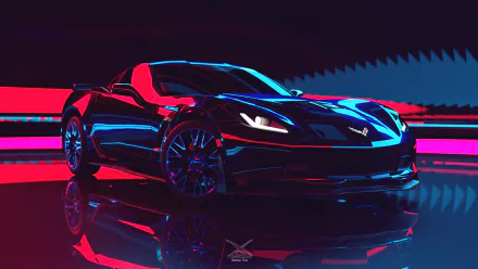  Chevrolet Corvette render by Suman094
