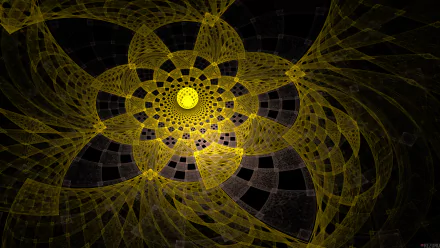 Abstract yellow HD Desktop Wallpaper | Background Image