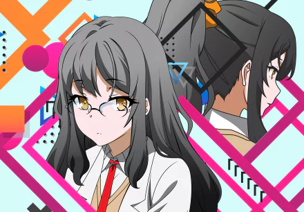 Rio Futaba Anime Rascal Does Not Dream of Bunny Girl Senpai HD Desktop Wallpaper | Background Image