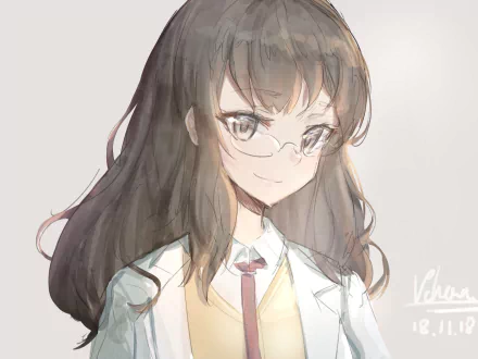 Rio Futaba Anime Rascal Does Not Dream of Bunny Girl Senpai HD Desktop Wallpaper | Background Image