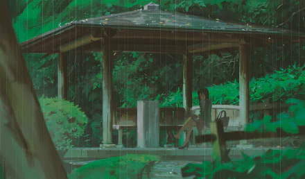  Garden words by Atey Ghailan