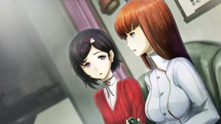 Kagari Shiina Kurisu Makise Anime Steins;Gate 0 HD Desktop Wallpaper | Background Image