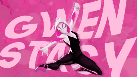 Spider-Gwen movie Spider-Man: Into The Spider-Verse HD Desktop Wallpaper | Background Image