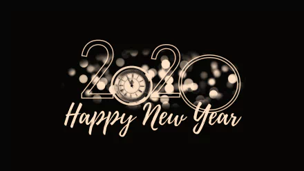 Happy New Year New Year holiday New Year 2020 HD Desktop Wallpaper | Background Image