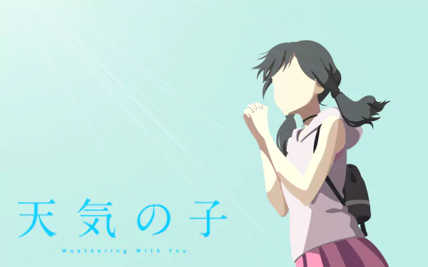 Tenki no ko Hina Amano Anime Weathering with You HD Desktop Wallpaper | Background Image