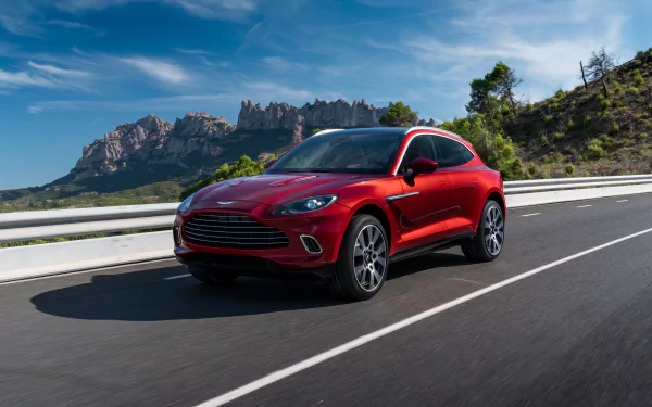 SUV car Aston Martin vehicle Aston Martin DBX HD Desktop Wallpaper | Background Image