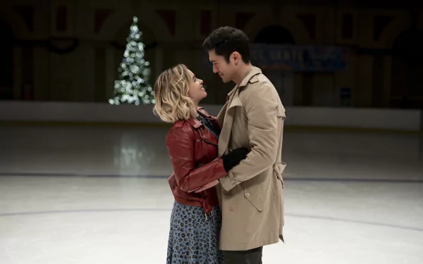 Henry Golding Emilia Clarke movie Last Christmas HD Desktop Wallpaper | Background Image