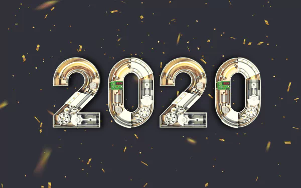 New Year holiday New Year 2020 HD Desktop Wallpaper | Background Image