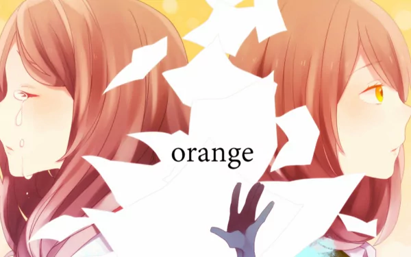 Naho Takamiya Anime orange (Color) Orange Anime HD Desktop Wallpaper | Background Image