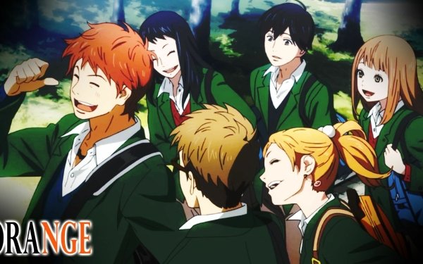 Anime Orange Azusa Murasaka Hiroto Suwa Kakeru Naruse Naho Takamiya Saku Hagita Takako Chino HD Wallpaper | Background Image