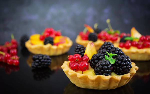 tart pastry fruit berry food dessert HD Desktop Wallpaper | Background Image