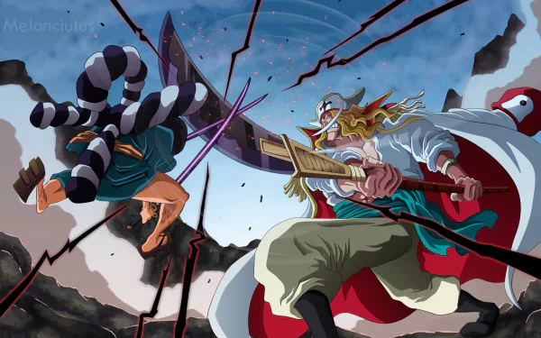 Kozuki Oden Edward Newgate Anime One Piece HD Desktop Wallpaper | Background Image