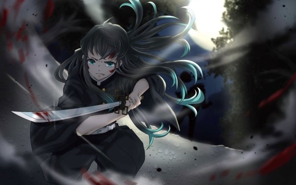 Anime Demon Slayer: Kimetsu no Yaiba Muichiro Tokito HD Wallpaper | Background Image