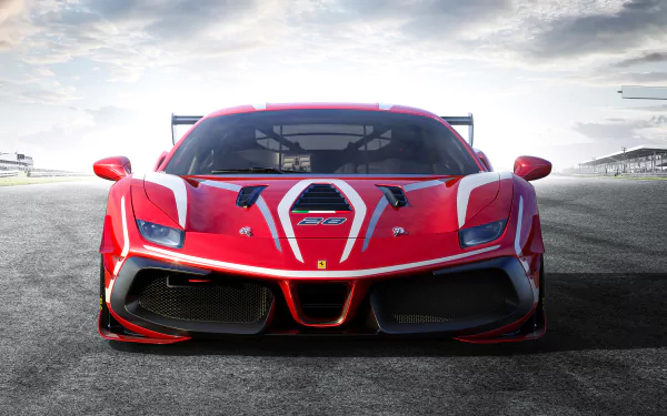 Ferrari 488 Challenge Evo vehicle Ferrari 488 Challenge HD Desktop Wallpaper | Background Image