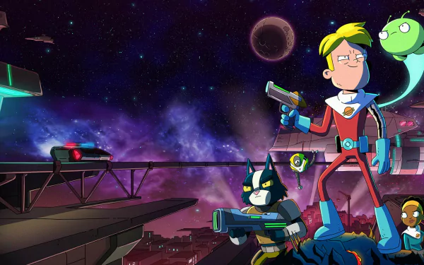 alien KVN (Final Space) Tribore (Final Space) Quinn Airgon Avocato (Final Space) Mooncake (Final Space) Gary Goodspeed TV Show Final Space HD Desktop Wallpaper | Background Image