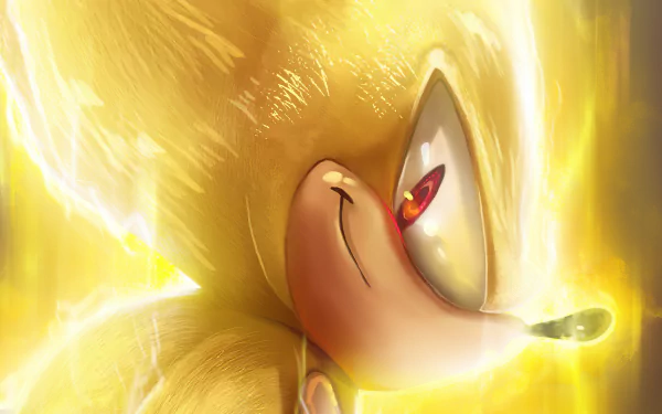 Super Sonic video game Sonic the Hedgehog HD Desktop Wallpaper | Background Image
