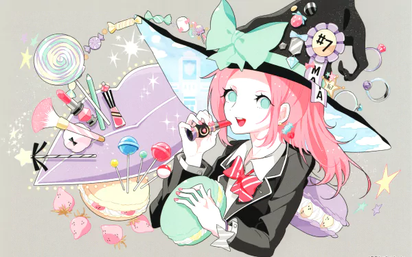 Maria Sarushima Anime Yamada-kun and the Seven Witches HD Desktop Wallpaper | Background Image