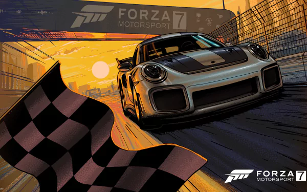 Porsche 911 Forza Motorsport video game Forza Motorsport 7 HD Desktop Wallpaper | Background Image