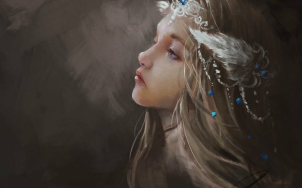 Women Artistic Profile Hair HD Wallpaper | Background Image