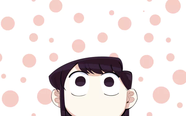 Anime Komi Can't Communicate HD Desktop Wallpaper | Background Image